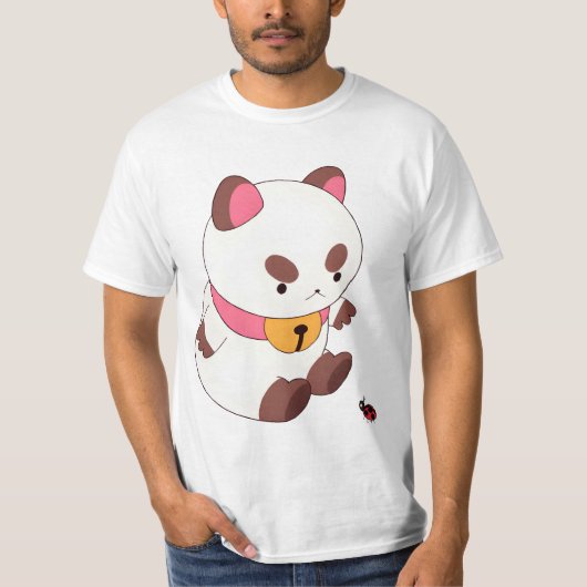 T-shirt Abeille et chiot mignon (Devant)