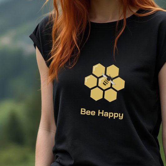 T-shirt Abeille et peigne