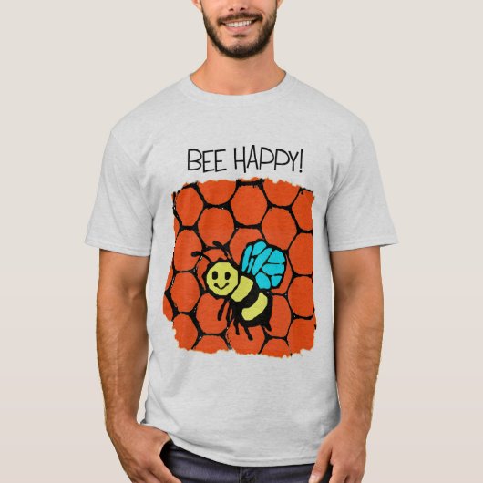 T-shirt Abeille heureuse ! (Devant)