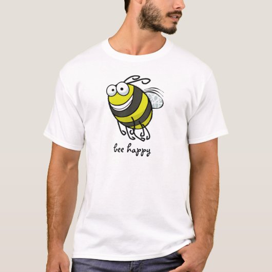 T-shirt Abeille heureuse (Devant)