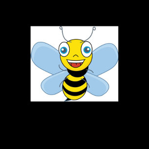 T-shirt Abeille jaune