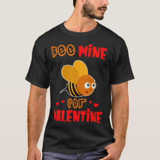 T-shirt Abeille Mienne Pour La Saint-Valentin - Drôle D'ab
