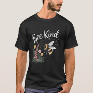T-shirt Abeille Mignonne Fleur Florale Sauvons Les Abeille