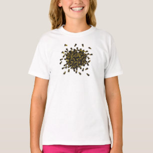 T-shirt Abeille Occupée - 2 Côtés (Plus De Couleurs)