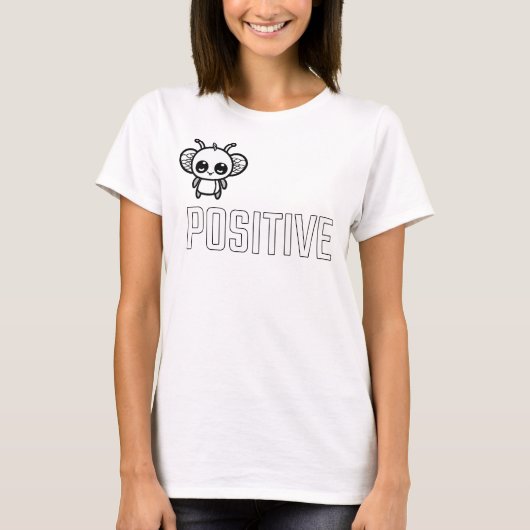 T-shirt Abeille Positive :) (Devant)