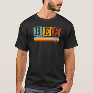 T-shirt Abeille Rétro Pour Abeigneurs