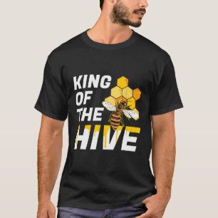 T-shirt Abeille Roi De La Ruche Abeigneurs Miel