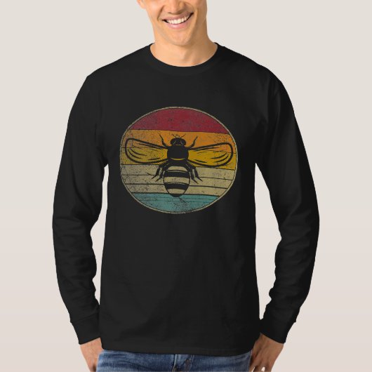 T-shirt Abeille Sauvez Les Abeilles Reine Rétro Honey Whis (Devant)