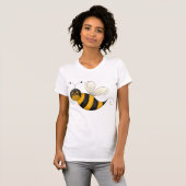T-shirt Abeille souriante mignonne (Devant entier)