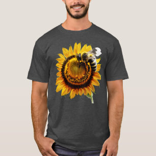 T-shirt abeille sur un tournesol 118