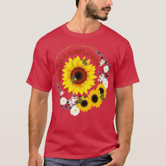 T-shirt abeille sur un tournesol 55