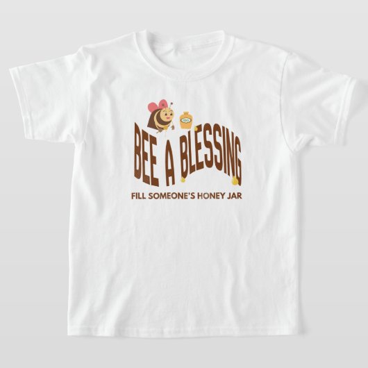 T-shirt Abeille une bénédiction (Poser)