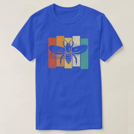 T-shirt Abeille vintage (Design devant)