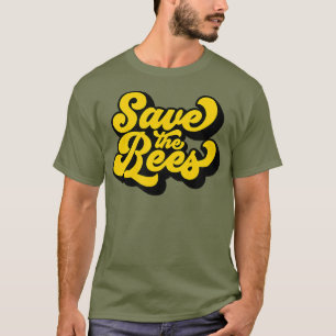 T-shirt Abeille Vintage Retro Agriculture L'Abeille