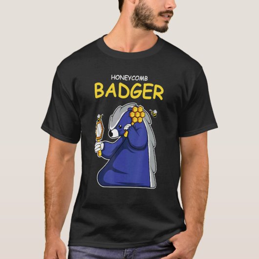 T-shirt Abeilles de Badger Honeypeb (Devant)