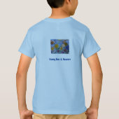 T-shirt Abeilles et fleurs de miel (Dos)