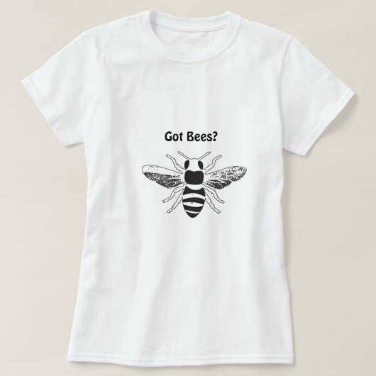 T-shirt Abeilles obtenues ? (Design devant)