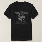 T-shirt Abercromby Clan crest Scottish nom de famille tart (Design devant)