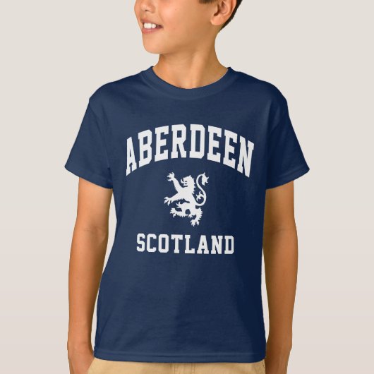 T-shirt Aberdeen Écossais (Devant)