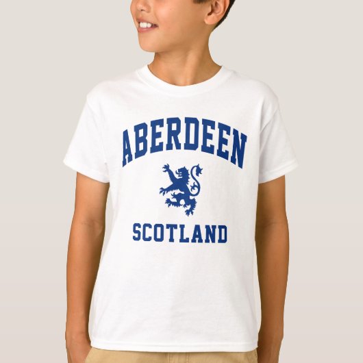 T-shirt Aberdeen Écossais (Devant)