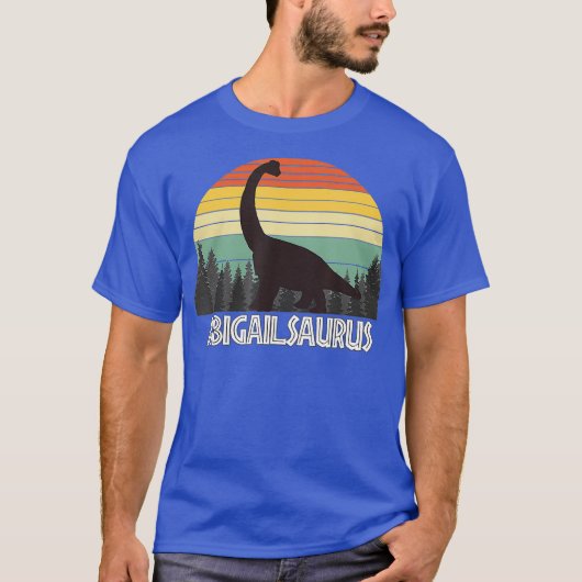 T-shirt Abigailsaurus Abigail (Devant)