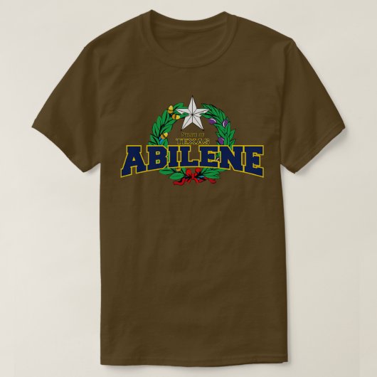 T-shirt Abilene Texas StateUSA (Design devant)
