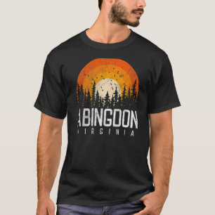 T-shirt Abingdon Virginia VA Vintage les années 70 80s 90s