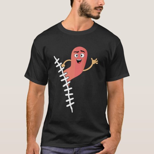 T-shirt Ablation de l'appendice Appendicite Appendectomie (Devant)