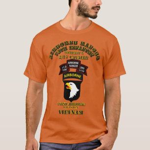 T-shirt Abn Rgr 2 17 Cav 101Abn Div Vietnam