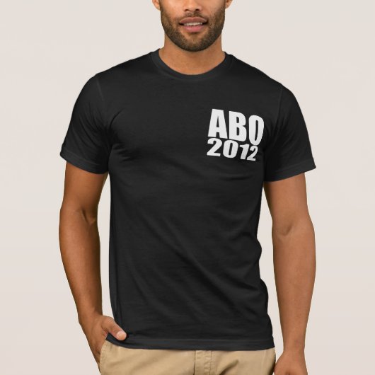 T-SHIRT ABO 2012 (Devant)