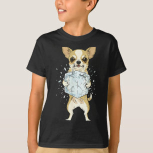 T-shirt Abolir la glace drôle de chihuahua pas de glace ch