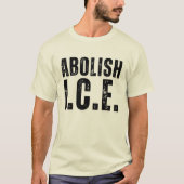 T-shirt Abolish ICE Protest (Devant)