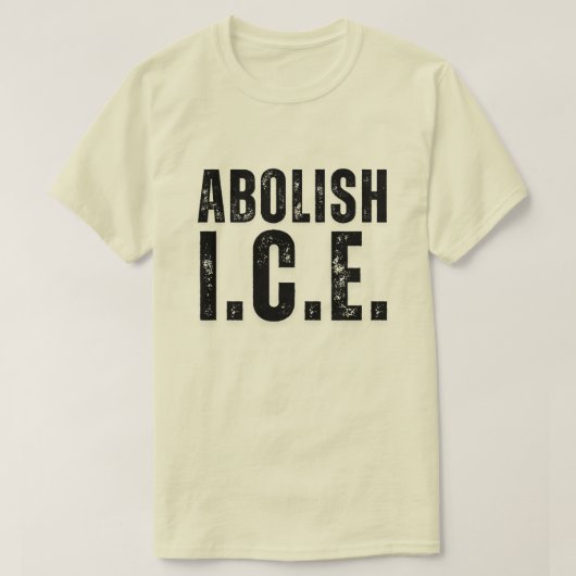 T-shirt Abolish ICE Protest (Design devant)