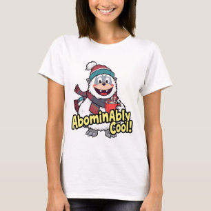 T-shirt Abominablement Cool Winter Yeti Design