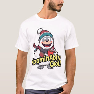 T-shirt Abominablement Cool Winter Yeti Design