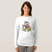 T-shirt Abominablement Cool Winter Yeti Design (Devant entier)