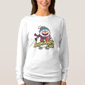 T-shirt Abominablement Cool Winter Yeti Design (Devant)