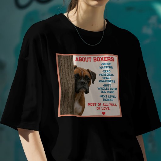 T-shirt About Boxer Dogs Funny