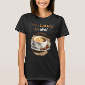 T-shirt about coffee Coffee Just Hits The Spot (Devant)