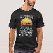 T-shirt about Pontooning & Drinking Pontoon Boat Captain (Devant)