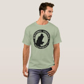 T-shirt aboyant du chien des hommes (Devant entier)