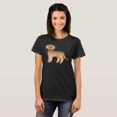 T-shirt Abpricot Mini Goldendoodle Cute Cartoon (Devant entier)
