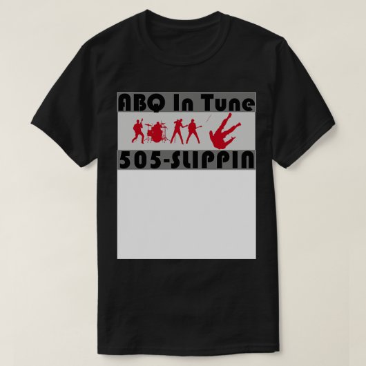 T-shirt ABQ En Tune (Design devant)
