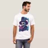 T-shirt Abra-Cadabra Bones � Funny Magic Skull (Devant entier)