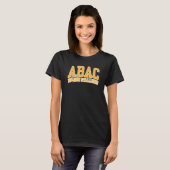 T-shirt Abraham Baldwin Collège agricole Golden Stalli (Devant entier)