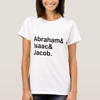T-shirt Abraham Isaac Jacob | 3 Patriarches du Judaïsme