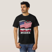 T-shirt Abraham Lincoln (Devant entier)