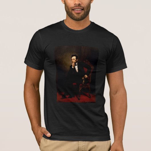 T-shirt Abraham Lincoln (Devant)