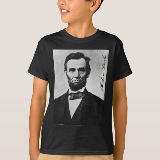 T-SHIRT ABRAHAM LINCOLN (Devant)
