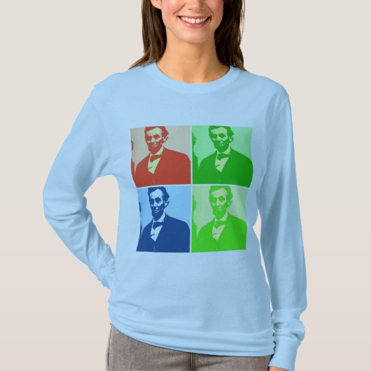 T-shirt Abraham Lincoln (Devant)
